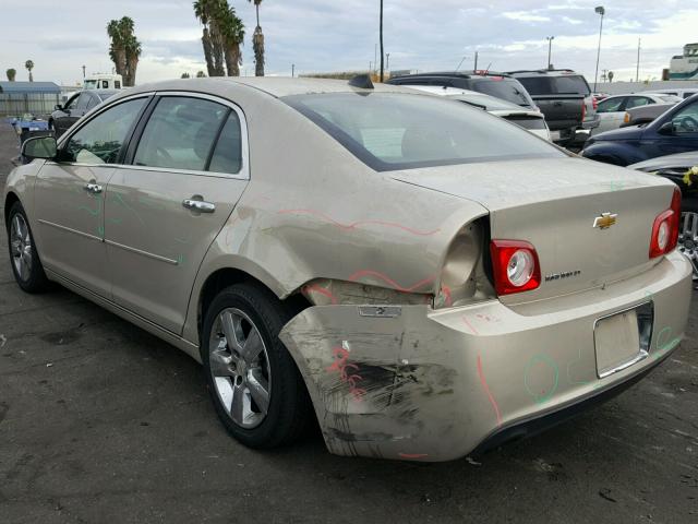 1G1ZD5E00CF110476 - 2012 CHEVROLET MALIBU 2LT TAN photo 3