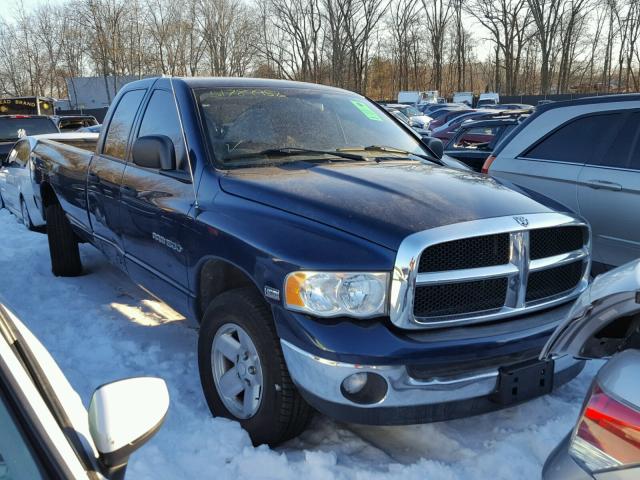 1D7HU18DX3J643657 - 2003 DODGE RAM 1500 S BLUE photo 1