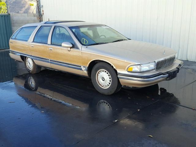 1G4BR8375PW402069 - 1993 BUICK ROADMASTER GOLD photo 1