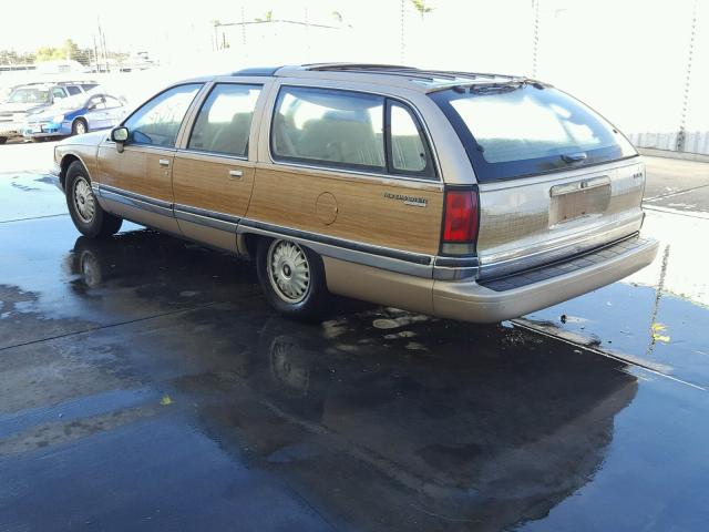 1G4BR8375PW402069 - 1993 BUICK ROADMASTER GOLD photo 3