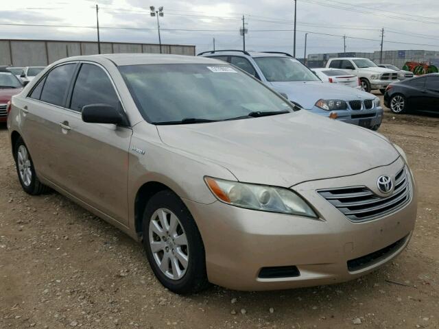 JTNBB46K673013200 - 2007 TOYOTA CAMRY NEW GOLD photo 1