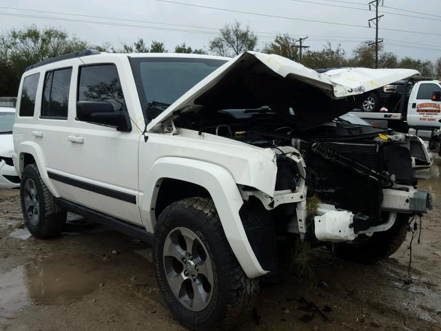 1J8HG48K97C690182 - 2007 JEEP COMMANDER WHITE photo 1