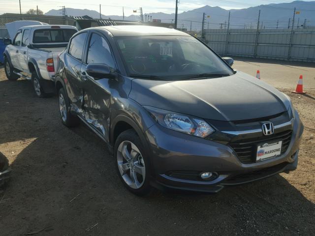 3CZRU6H51HM726466 - 2017 HONDA HR-V EX GRAY photo 1