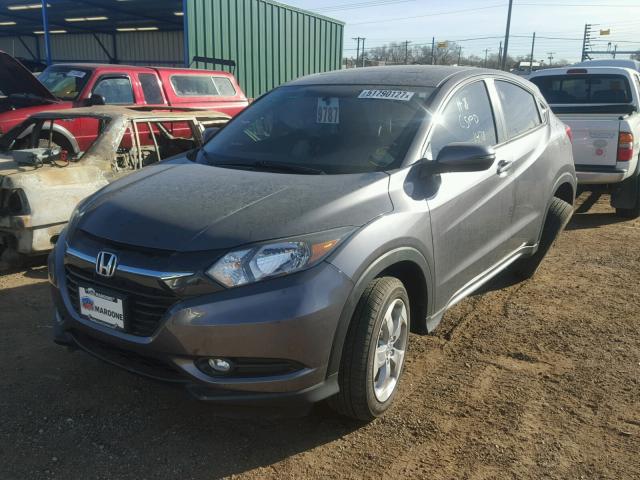 3CZRU6H51HM726466 - 2017 HONDA HR-V EX GRAY photo 2