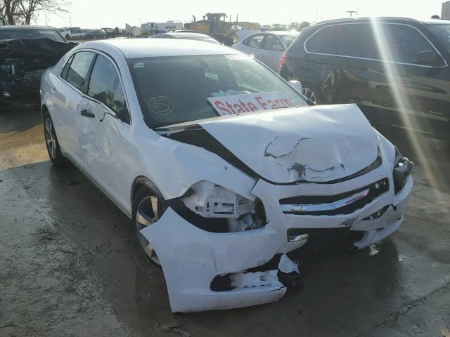 1G1ZC5E10BF318786 - 2011 CHEVROLET MALIBU 1LT WHITE photo 1