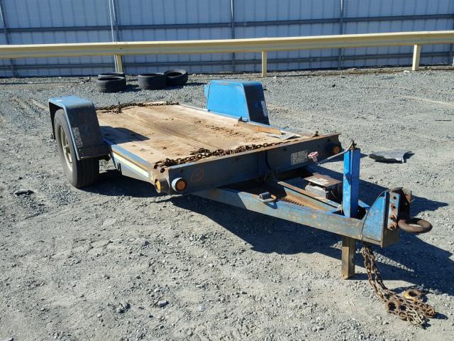 1DS0000J4X17S1088 - 1999 UTILITY TRAILER BLUE photo 1