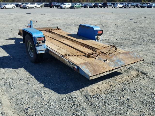 1DS0000J4X17S1088 - 1999 UTILITY TRAILER BLUE photo 4