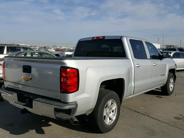 3GCPCREC2FG448600 - 2015 CHEVROLET SILVERADO SILVER photo 4