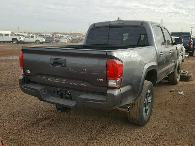 3TMCZ5AN7GM007089 - 2016 TOYOTA TACOMA DOU GRAY photo 4