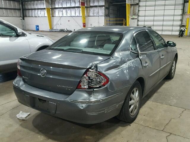 2G4WD532251228159 - 2005 BUICK LACROSSE C SILVER photo 4