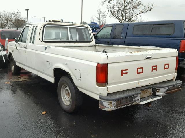 1FTEX15N8HKB28885 - 1987 FORD F150 WHITE photo 3