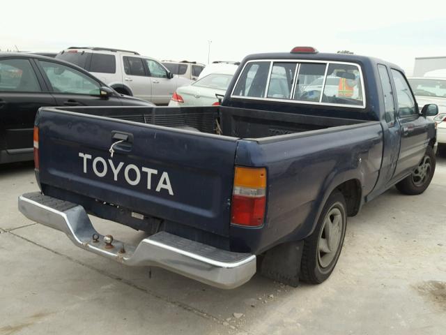 JT4RN93P0R5090966 - 1994 TOYOTA PICKUP 1/2 BLUE photo 4