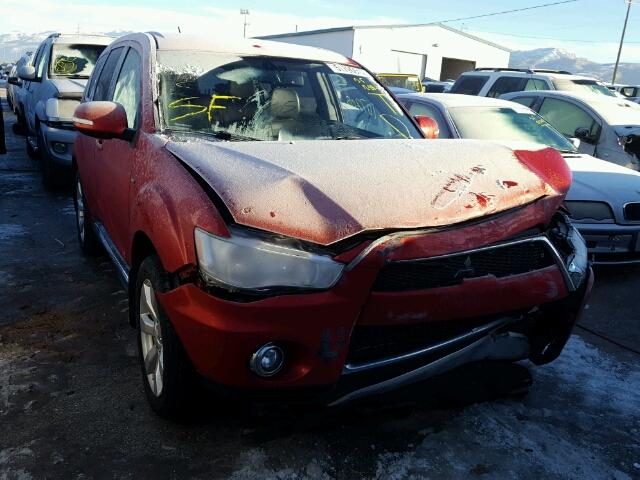 JA4JT5AX1CU019958 - 2012 MITSUBISHI OUTLANDER RED photo 1