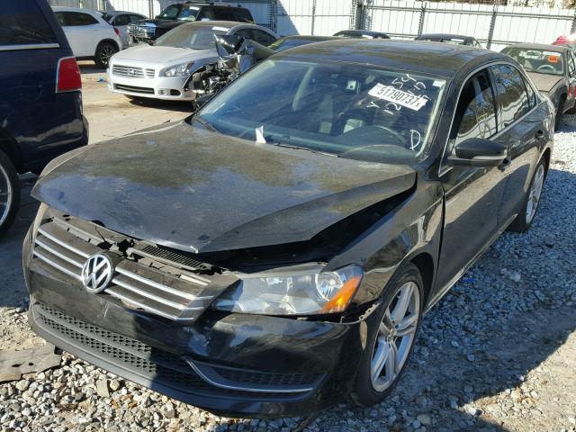 1VWBT7A3XEC032054 - 2014 VOLKSWAGEN PASSAT SE BLACK photo 2