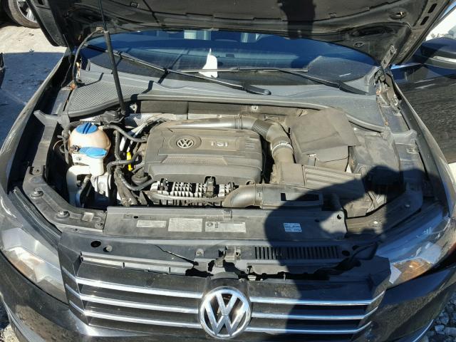 1VWBT7A3XEC032054 - 2014 VOLKSWAGEN PASSAT SE BLACK photo 7