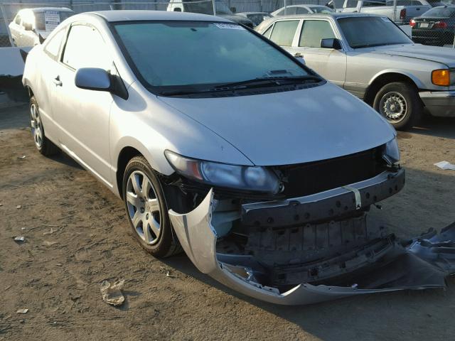 2HGFG1B63AH521760 - 2010 HONDA CIVIC LX SILVER photo 1