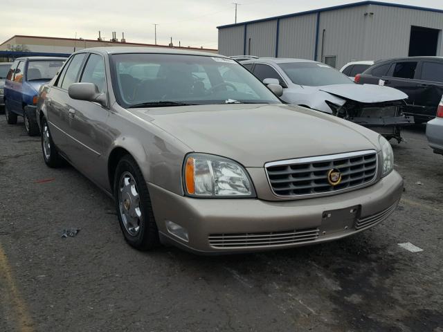 1G6KE57Y54U106836 - 2004 CADILLAC DEVILLE DH TAN photo 1