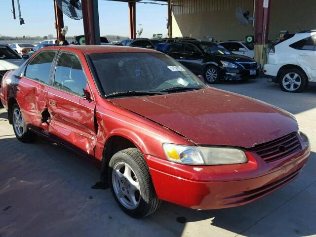 4T1BG22K8VU153977 - 1997 TOYOTA CAMRY CE RED photo 1