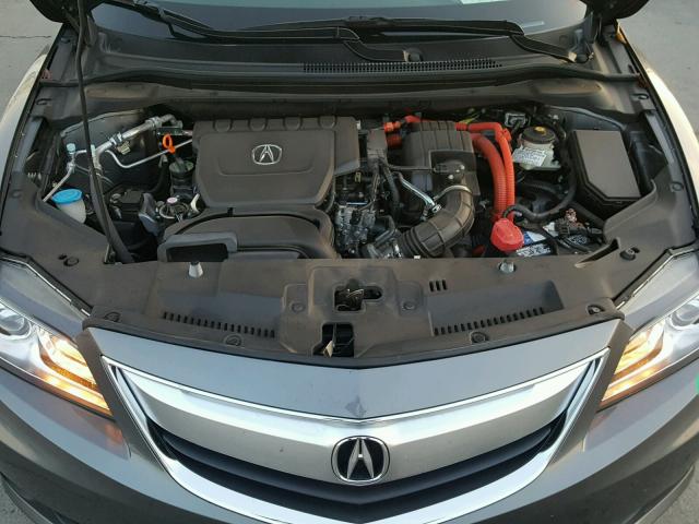 19VDE3F79DE300909 - 2013 ACURA ILX HYBRID SILVER photo 7