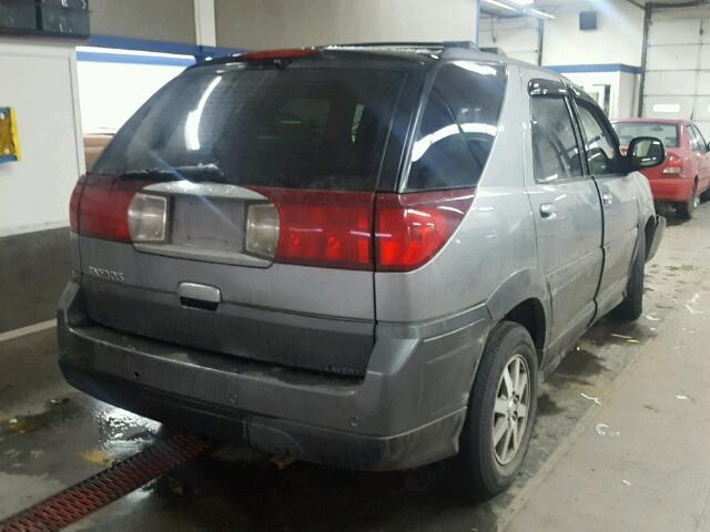 3G5DA03E14S521045 - 2004 BUICK RENDEZVOUS GRAY photo 4