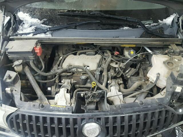 3G5DA03E14S521045 - 2004 BUICK RENDEZVOUS GRAY photo 7