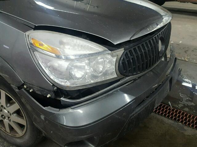 3G5DA03E14S521045 - 2004 BUICK RENDEZVOUS GRAY photo 9