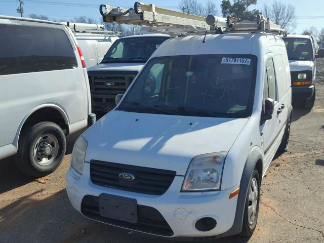 NM0LS7BN3DT134740 - 2013 FORD TRANSIT CO WHITE photo 2