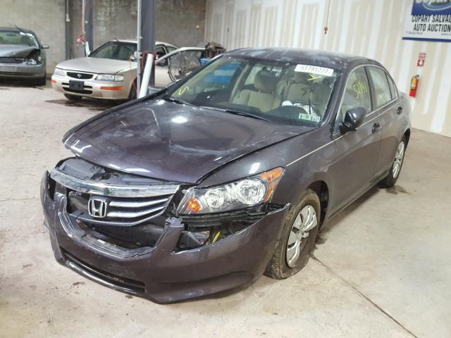 1HGCP2F30CA131306 - 2012 HONDA ACCORD LX CHARCOAL photo 2