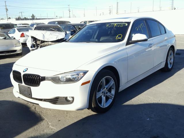 WBA3C1C5XFK123400 - 2015 BMW 328 I SULE WHITE photo 2