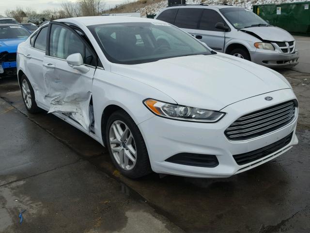 1FA6P0H70F5100544 - 2015 FORD FUSION SE WHITE photo 1