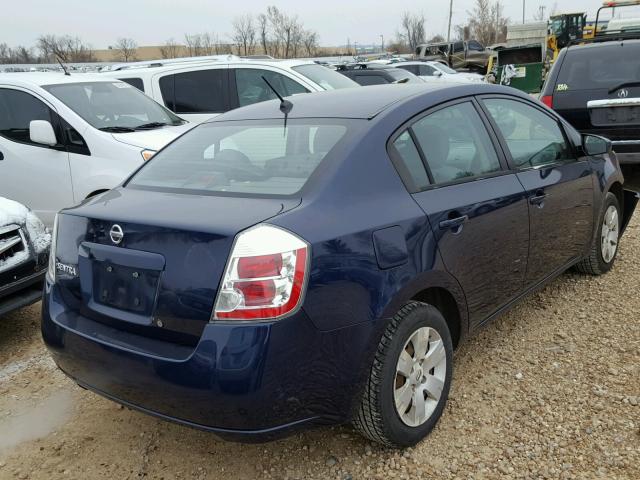 3N1AB61E78L675003 - 2008 NISSAN SENTRA 2.0 BLUE photo 4