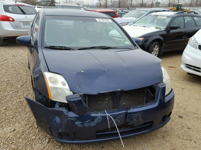 3N1AB61E78L675003 - 2008 NISSAN SENTRA 2.0 BLUE photo 9