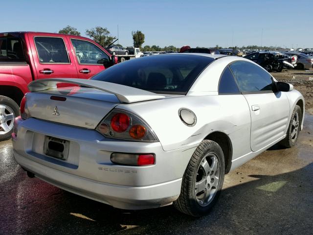 4A3AC44G65E022120 - 2005 MITSUBISHI ECLIPSE GS SILVER photo 4