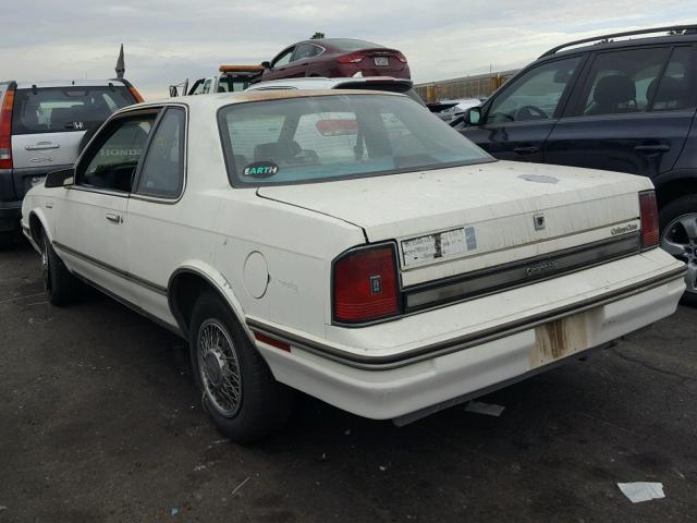 1G3AM11W7JG312553 - 1988 OLDSMOBILE CUTLASS CI WHITE photo 3