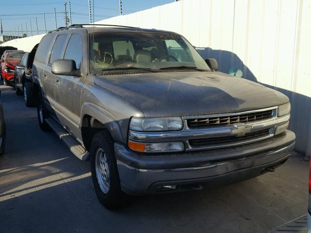 3GNFK16T71G163471 - 2001 CHEVROLET SUBURBAN K GRAY photo 1