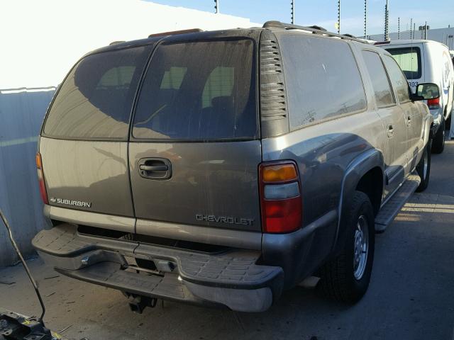 3GNFK16T71G163471 - 2001 CHEVROLET SUBURBAN K GRAY photo 4