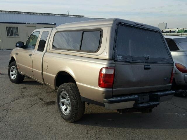 1FTZR44E84PA09701 - 2004 FORD RANGER SUP GOLD photo 3