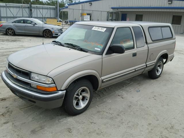 1GCCS1954Y8205734 - 2000 CHEVROLET S TRUCK S1 BROWN photo 2