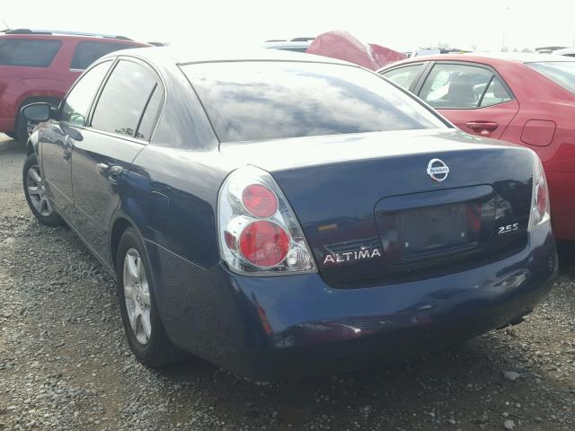 1N4AL11D15N900487 - 2005 NISSAN ALTIMA S BLUE photo 3