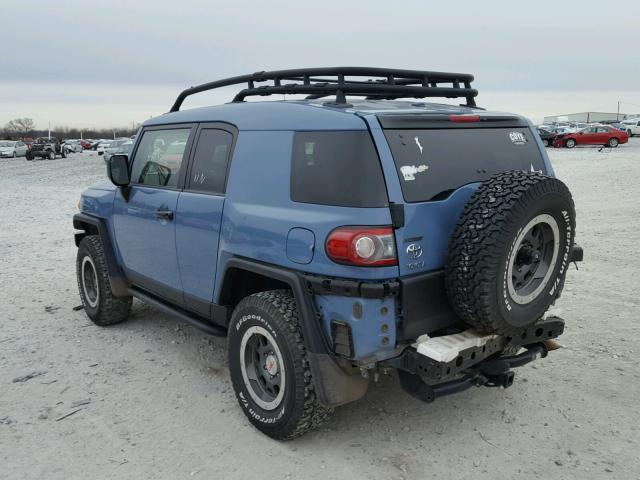 JTEBU4BF3EK194097 - 2014 TOYOTA FJ CRUISER BLUE photo 3