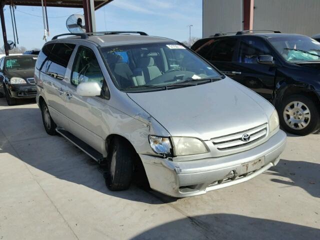 4T3ZF13C32U423302 - 2002 TOYOTA SIENNA LE SILVER photo 1