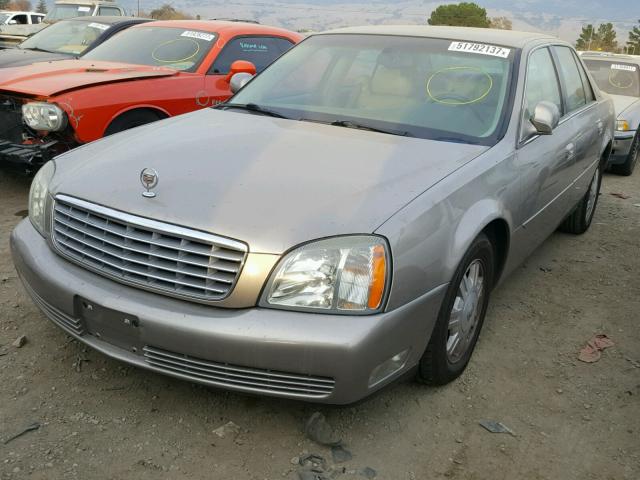 1G6KD54Y44U118161 - 2004 CADILLAC DEVILLE BEIGE photo 2