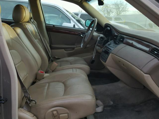 1G6KD54Y44U118161 - 2004 CADILLAC DEVILLE BEIGE photo 5