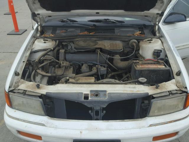 3P3XA46KXNT240534 - 1992 PLYMOUTH ACCLAIM WHITE photo 7