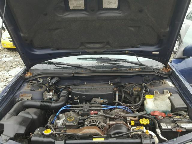 JF1SF65592H726898 - 2002 SUBARU FORESTER S BLUE photo 7