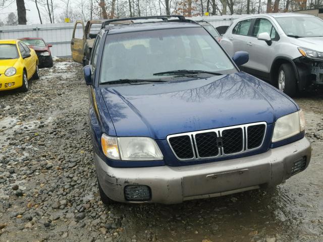 JF1SF65592H726898 - 2002 SUBARU FORESTER S BLUE photo 9