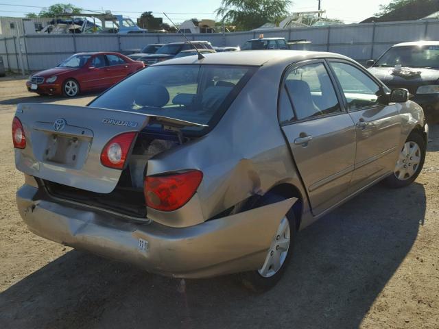 1NXBR32E57Z827399 - 2007 TOYOTA COROLLA CE GOLD photo 4