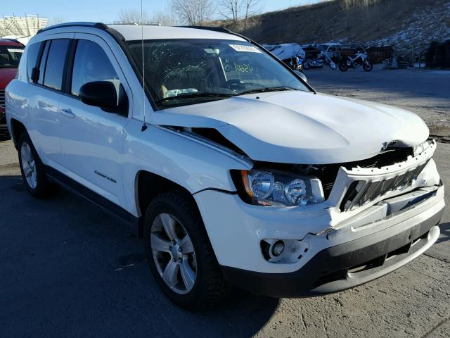 1C4NJCBB6DD197001 - 2013 JEEP COMPASS SP 白色 照片 1
