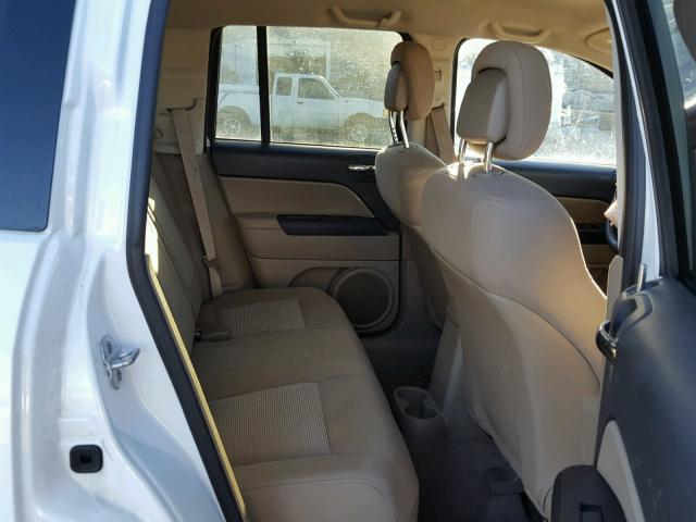 1C4NJCBB6DD197001 - 2013 JEEP COMPASS SP 白色 照片 6