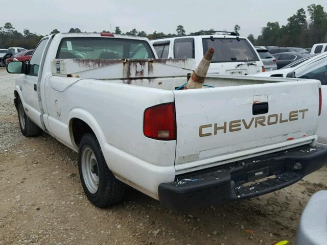 1GCCS14X4XK140894 - 1999 CHEVROLET S TRUCK S1 WHITE photo 3